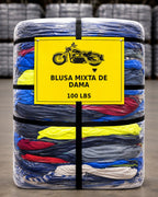 BLUSA MIXTA DE DAMA 100 LBS