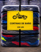 CORTINAS DE BAÑO 100 LBS
