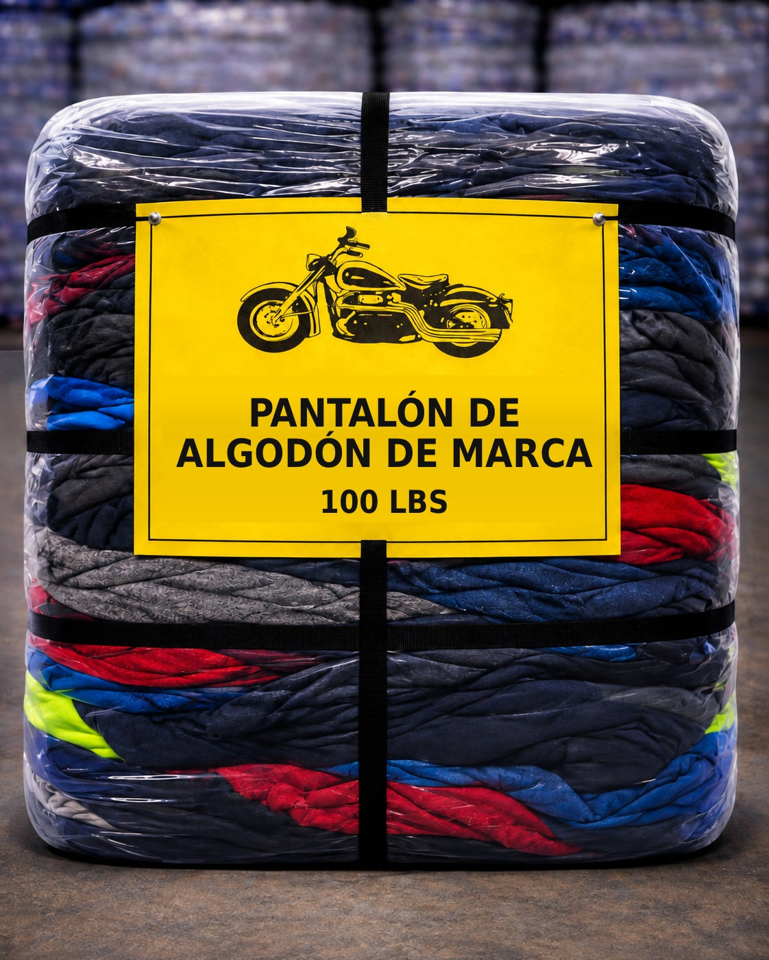 PANTALÓN DE ALGODÓN DE MARCA 100 LBS