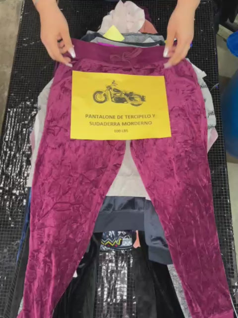 MT TERCIOPELO SUDADERA Y PANTALÓN