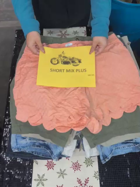 MT SHORT MIX PLUS SIZE