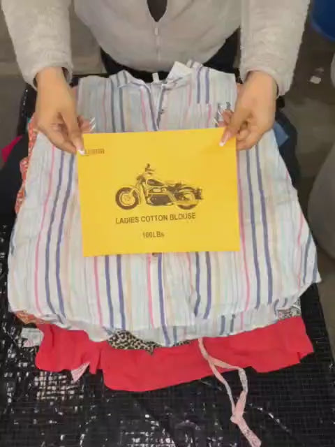 MT LADIES COTTON BLOUSE / BLUSA ALGADON