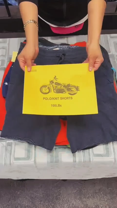 MT POLO / KNIT SHORTS