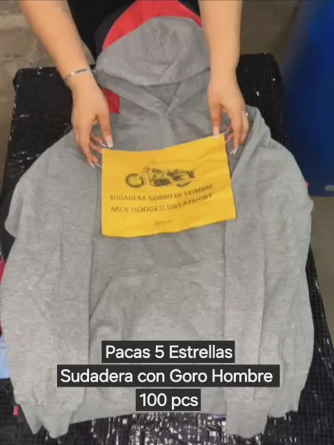 SUDADERA CON CAPUCHA MT PARA HOMBRE