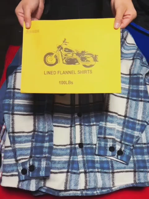 MT LINED FLANNEL SHIRTS / CAMISAS DE FRANELA PESADAS HOMBRE