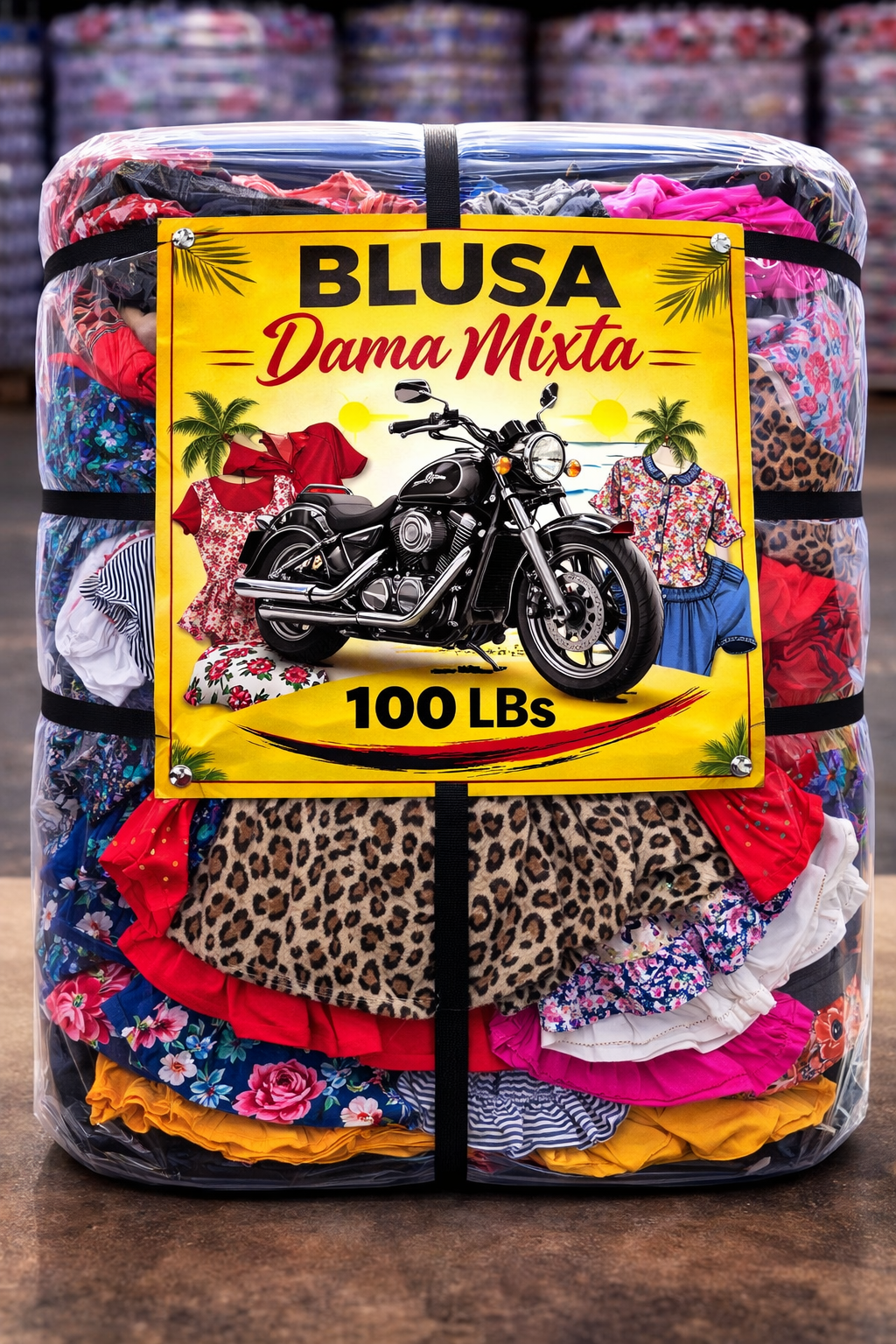 MT LADIES MIX BLOUSE