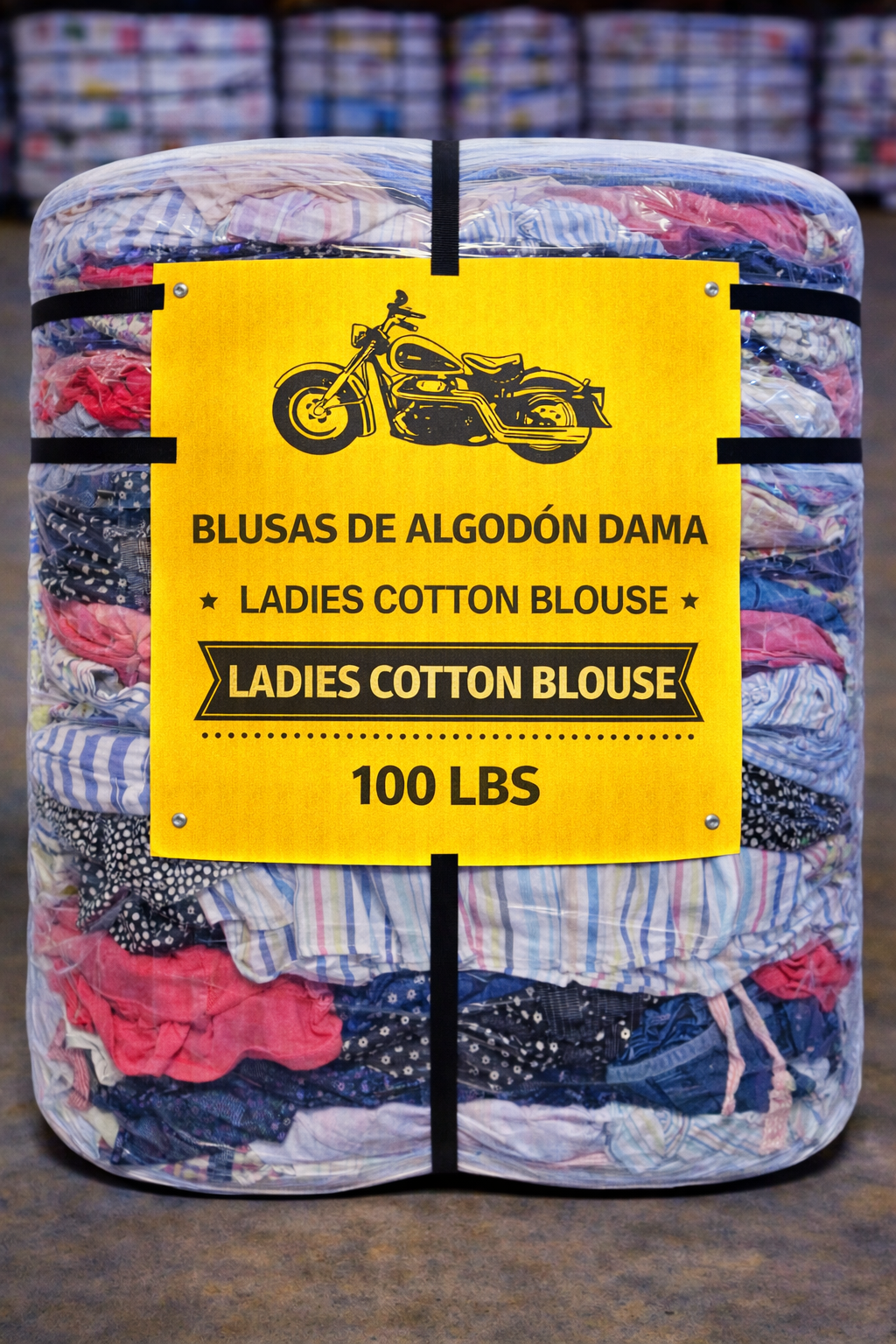 MT LADIES COTTON BLOUSE / BLUSA ALGADON